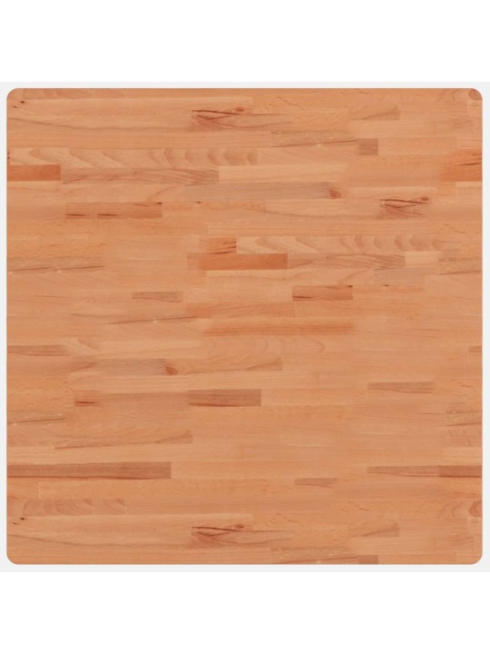 Pöytälevy 80x80x2,5 cm neliö täysi pyökki