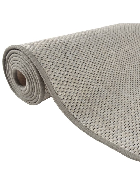 Käytävämatto sisal-tyyli taupe 50x200 cm