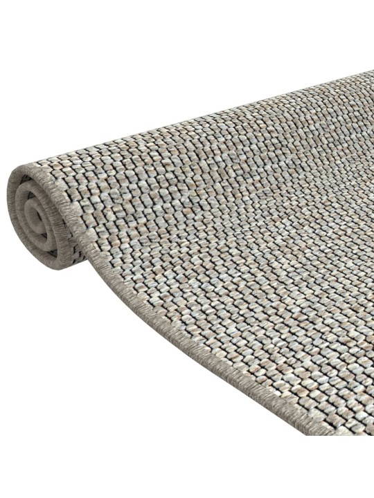 Käytävämatto sisal-tyyli taupe 80x150 cm