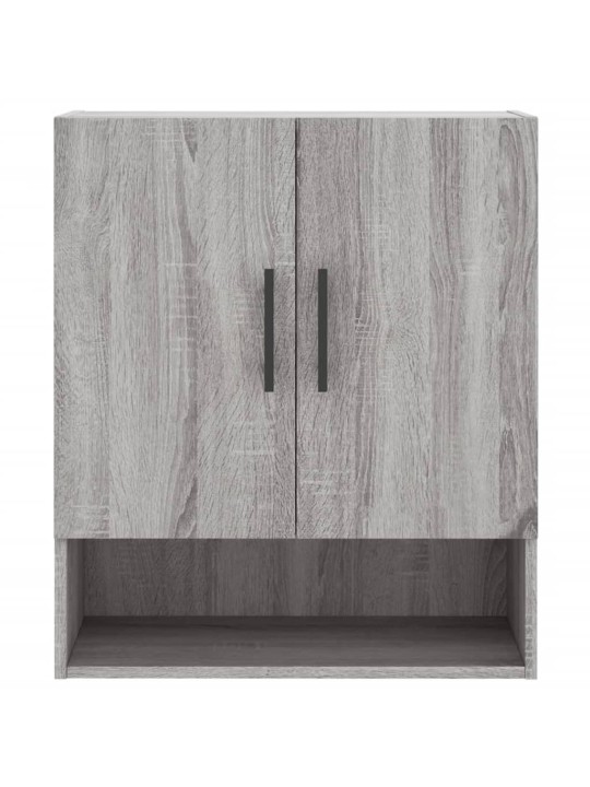 Seinäkaappi harmaa sonoma 60x31x70 cm tekninen puu
