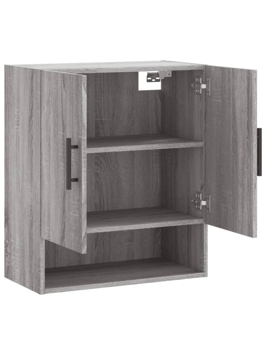 Seinäkaappi harmaa sonoma 60x31x70 cm tekninen puu
