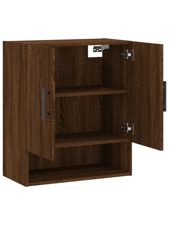 Seinäkaappi ruskea tammi 60x31x70 cm tekninen puu
