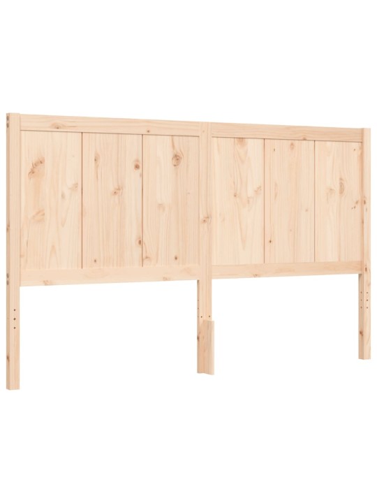 Sängynrunko päädyllä King Size täysi puu