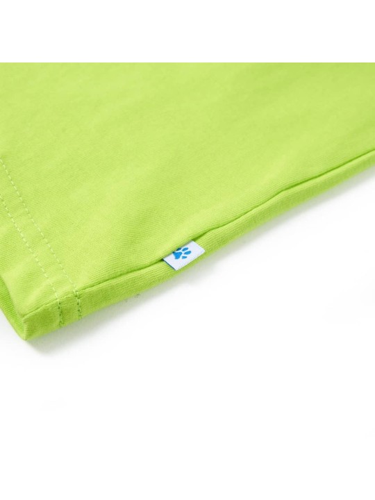 Lasten T-paita lime 92