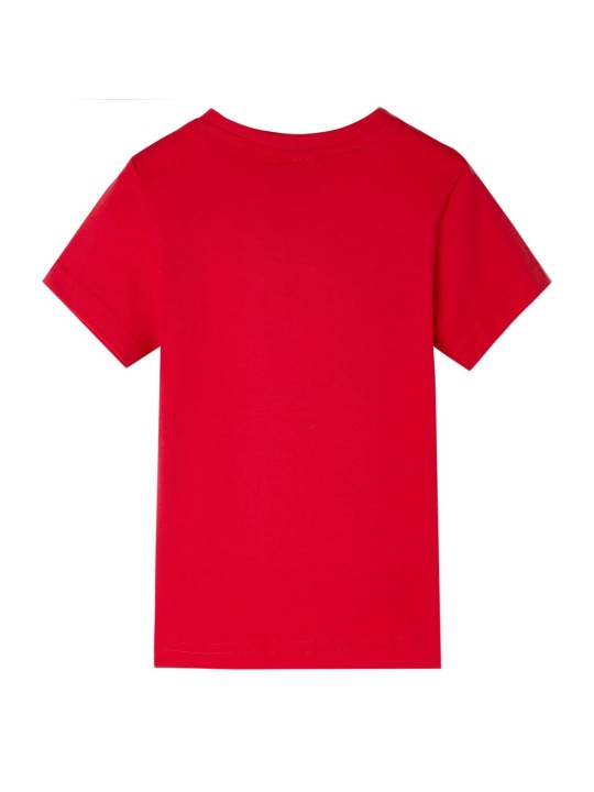 Lasten t-paita punainen 116