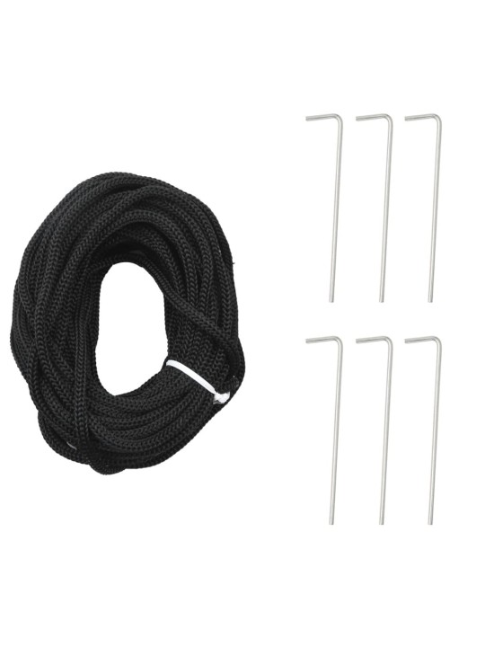 Joulukuusi piikeillä 220 kylmän valkoista LED-valoa 180 cm