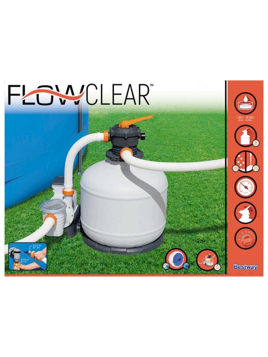 Bestway Flowclear Hiekkasuodatinpumppu 11355 l/h