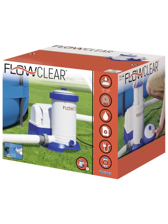 Bestway Flowclear Uima-altaan suodatinpumppu 9463 l/h