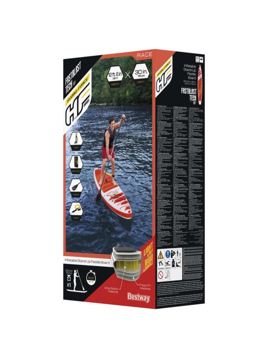 Bestway Hydro-Force Fastblast Tech täytettävä SUP-sarja 381x76x15 cm