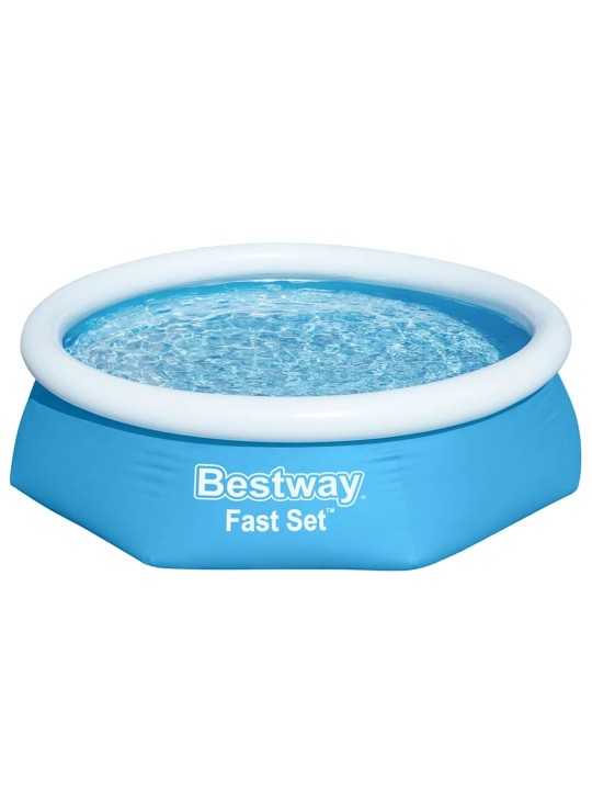 Bestway fast set täytettävä uima-allas pyöreä 244x66 cm
