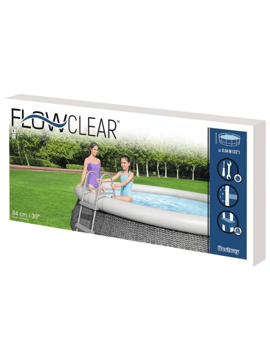 Bestway Flowclear Uima-altaan 2-askelmaiset tikkaat 84 cm