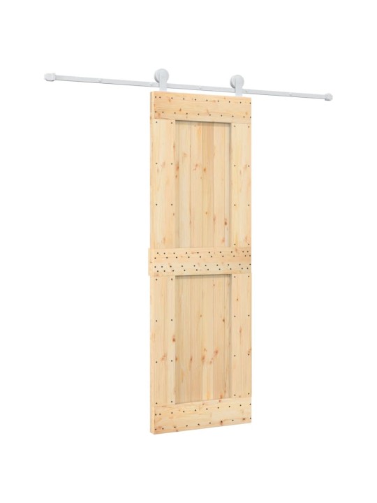 Liukuovi asennustarvikkeineen 70x210 cm täysi mänty