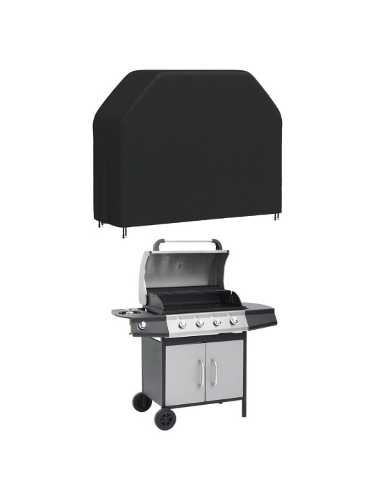 Ulkogrillin suojat 2 kpl 162x61x122 cm 420D Oxford