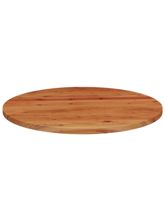 Pöytälevy ø90x3,8 cm pyöreä täysi akasiapuu
