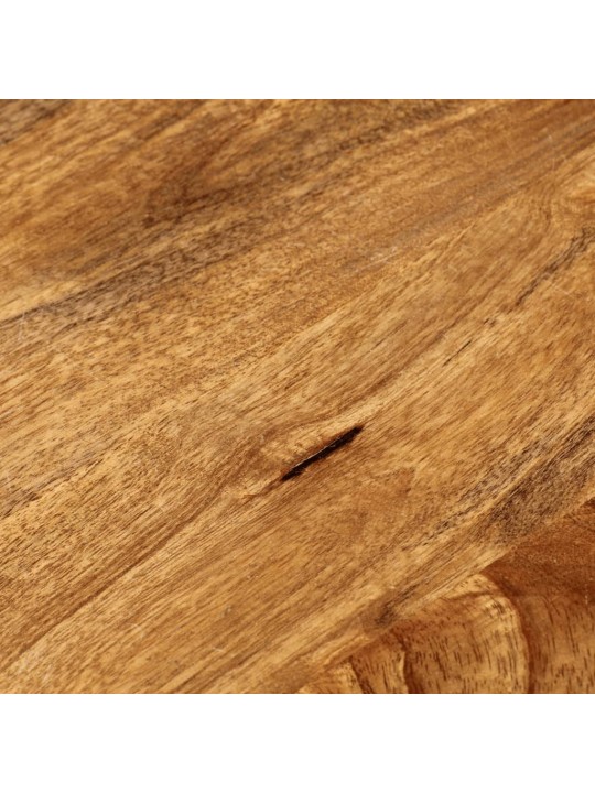 Pöytälevy ø 60x2,5 cm pyöreä täysi mangopuu