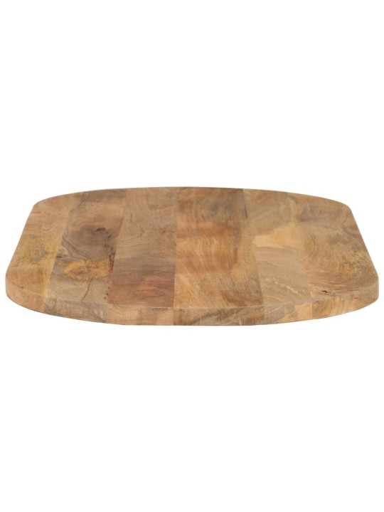 Pöytälevy 110x50x2,5 cm ovaali täysi mangopuu
