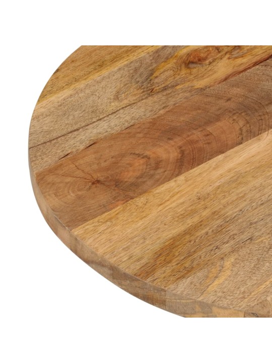 Pöytälevy 110x50x2,5 cm ovaali täysi mangopuu