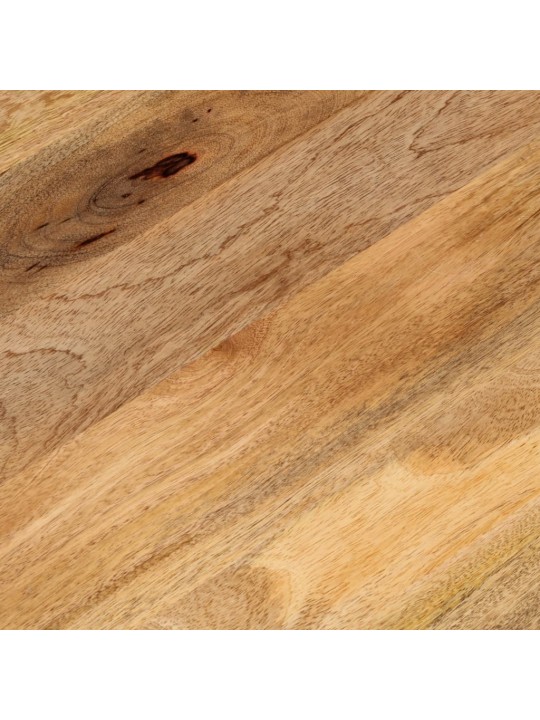 Pöytälevy 110x50x2,5 cm ovaali täysi mangopuu
