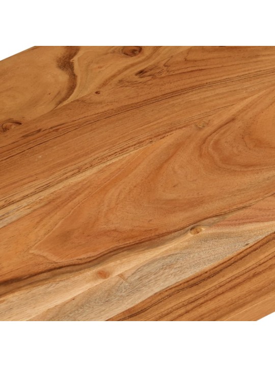 Pöytälevy 100x60x2,5 cm suorakaide täysi akasiapuu