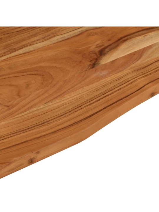 Pöytälevy 100x60x2,5 cm suorakaide täysi akasiapuu