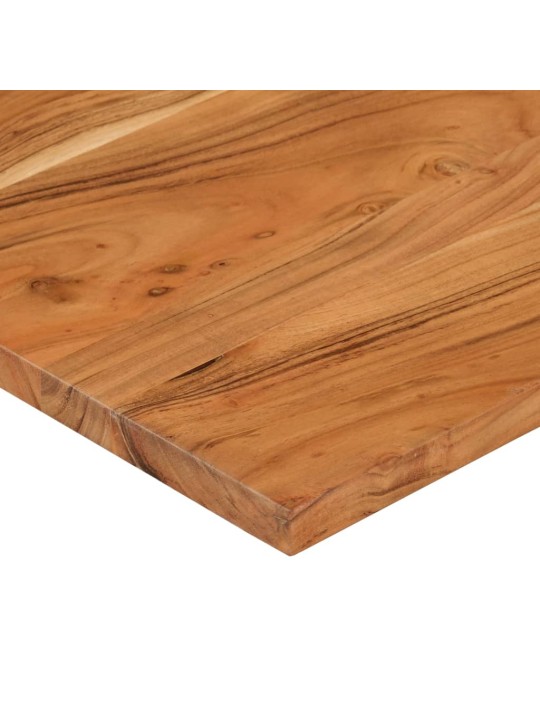 Pöytälevy 100x60x2,5 cm suorakaide täysi akasiapuu