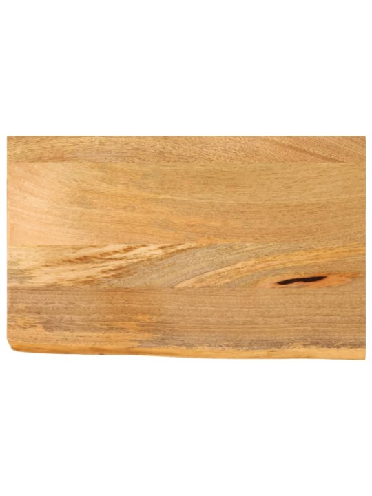 Pöytälevy elävä reuna 60x20x3,8 cm täysi mangopuu