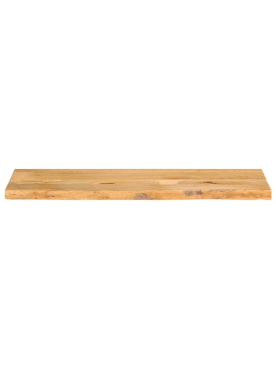 Pöytälevy elävä reuna 100x20x3,8 cm täysi mangopuu