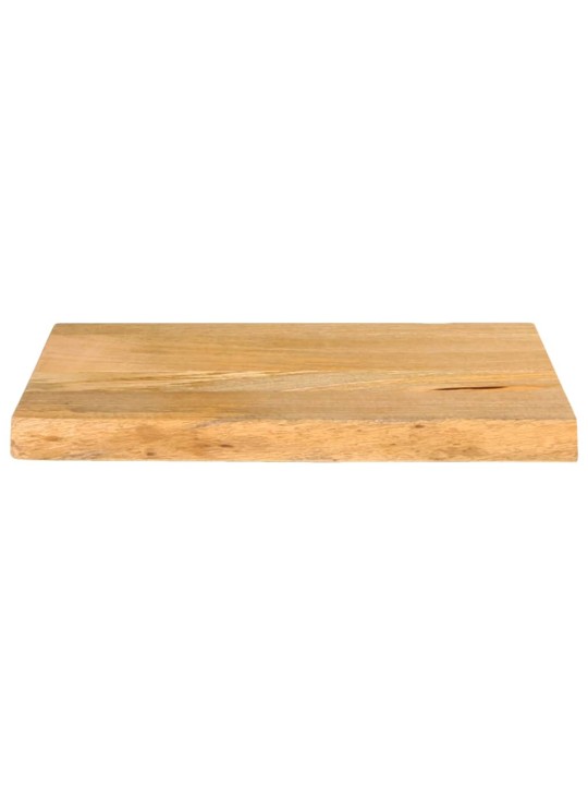Pöytälevy elävä reuna 40x30x3,8 cm täysi mangopuu
