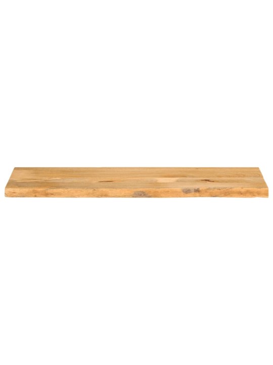 Pöytälevy elävä reuna 100x30x3,8 cm täysi mangopuu