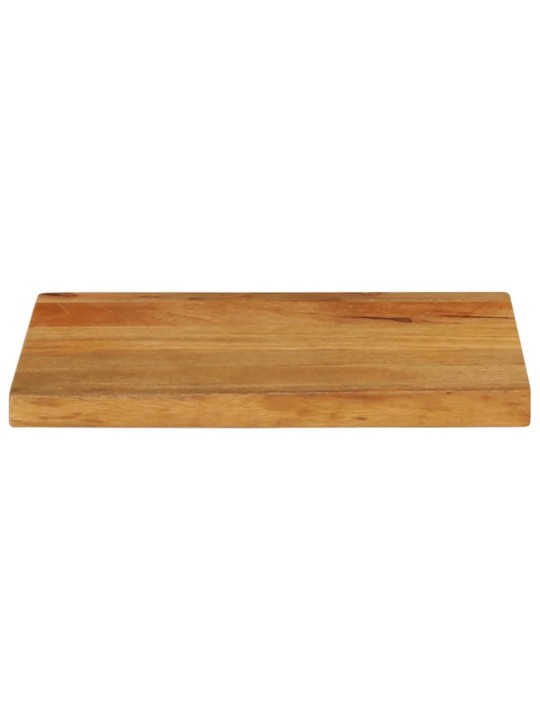 Pöytälevy elävä reuna 40x20x2,5 cm täysi mangopuu