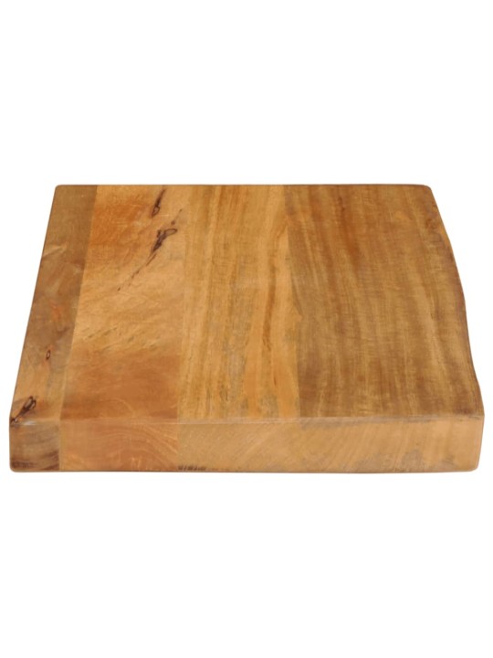 Pöytälevy elävä reuna 40x20x2,5 cm täysi mangopuu