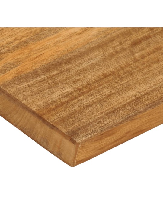 Pöytälevy elävä reuna 40x20x2,5 cm täysi mangopuu