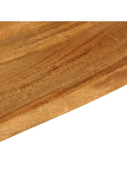 Pöytälevy elävä reuna 40x20x2,5 cm täysi mangopuu