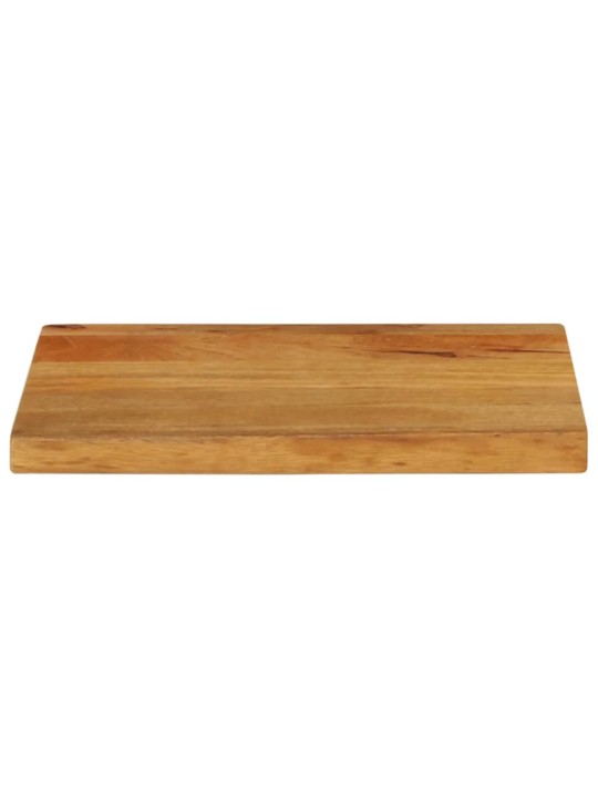 Pöytälevy elävä reuna 40x30x2,5 cm täysi mangopuu