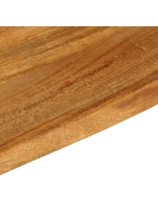 Pöytälevy elävä reuna 50x30x2,5 cm täysi mangopuu