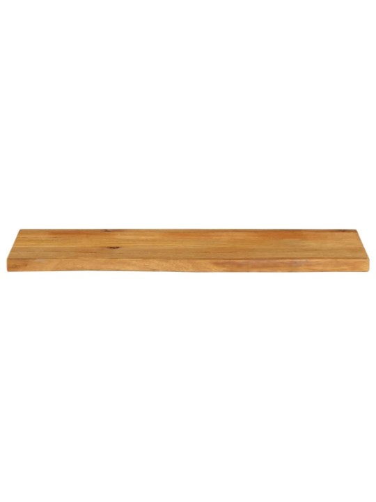 Pöytälevy elävä reuna 100x40x2,5 cm täysi mangopuu