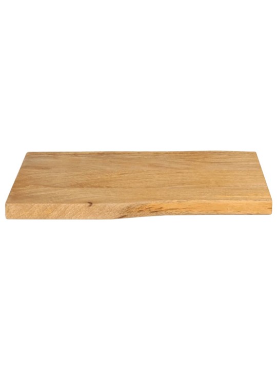 Pöytälevy 50x40x2,5 cm elävä reuna täysi mangopuu