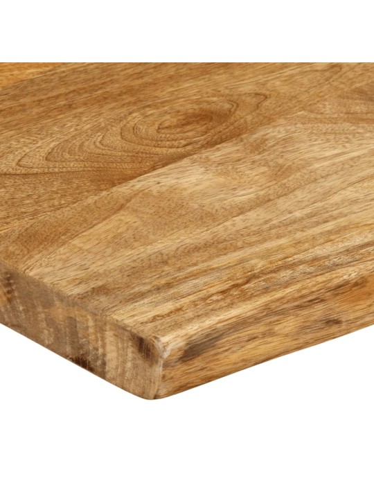 Pöytälevy 70x40x2,5 cm elävä reuna täysi mangopuu