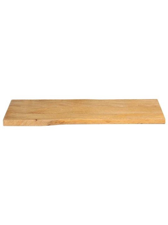 Pöytälevy 80x40x2,5 cm elävä reuna täysi mangopuu