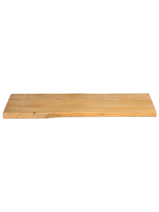 Pöytälevy 100x40x2,5 cm elävä reuna täysi mangopuu