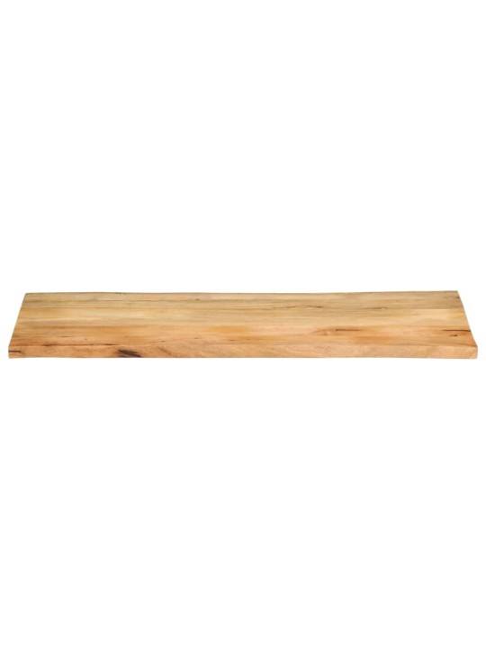 Pöytälevy 140x60x3,8 cm elävä reuna täysi mangopuu