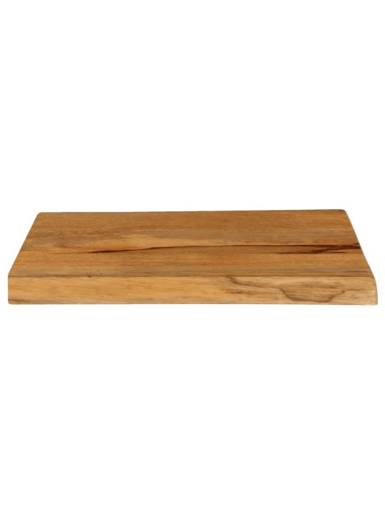 Pöytälevy 50x40x2,5 cm elävä reuna täysi mangopuu