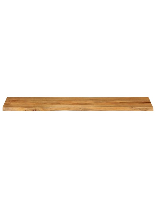 Pöytälevy 160x40x2,5 cm elävä reuna täysi mangopuu