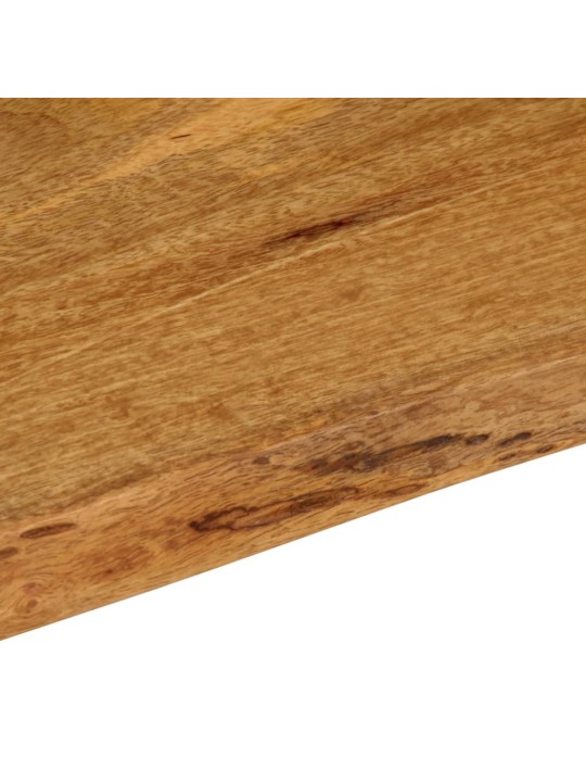 Pöytälevy 160x40x2,5 cm elävä reuna täysi mangopuu