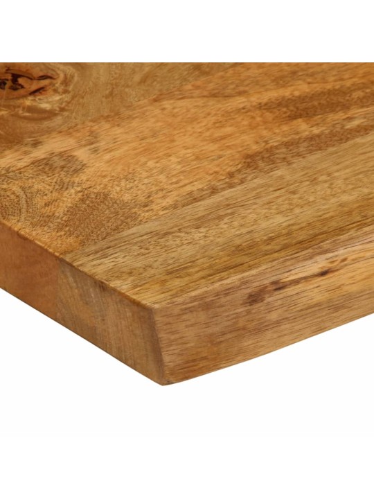 Pöytälevy 110x60x3,8 cm elävä reuna täysi mangopuu