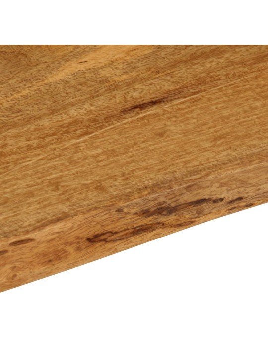 Pöytälevy 110x60x3,8 cm elävä reuna täysi mangopuu