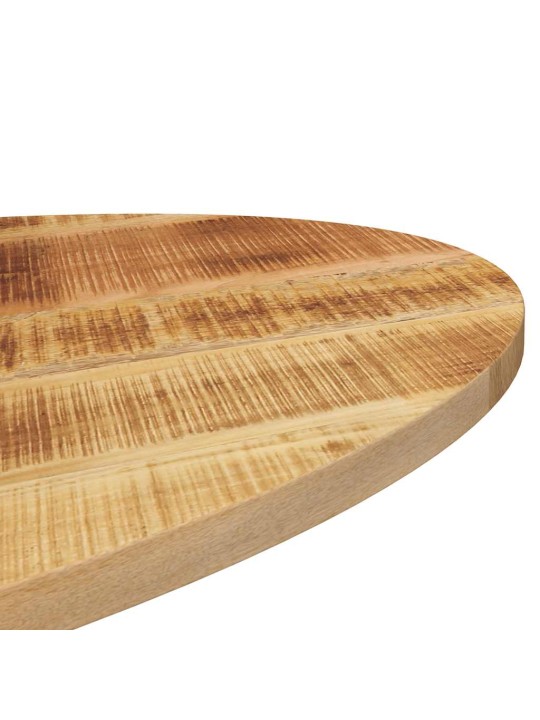 Pöytälevy 110x40x3,8 cm ovaali täysi mangopuu