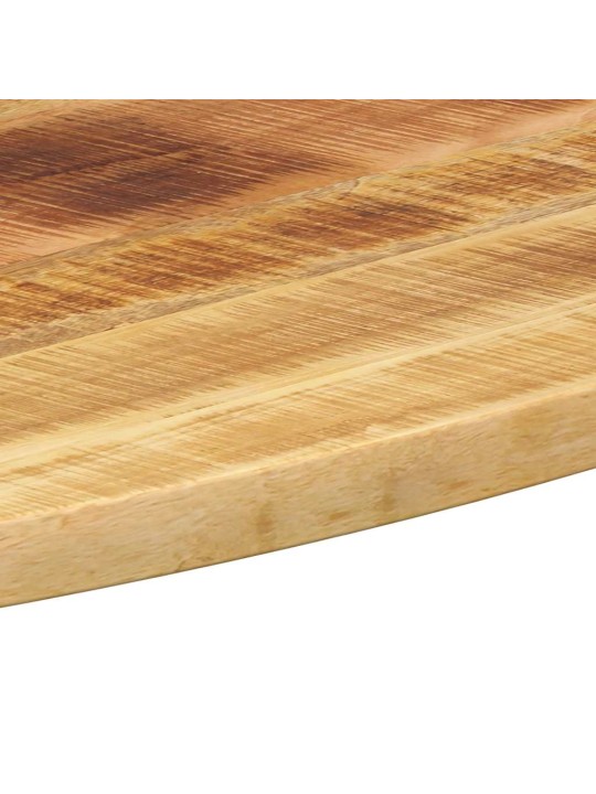 Pöytälevy 110x40x3,8 cm ovaali täysi mangopuu