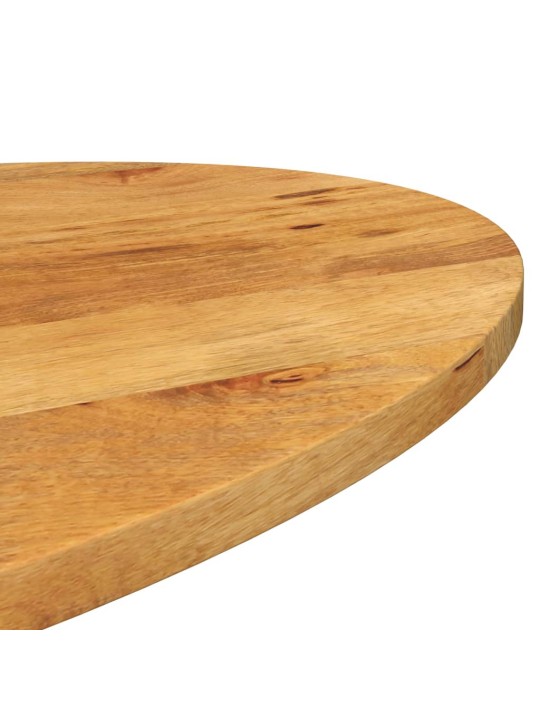 Pöytälevy 120x50x3,8 cm ovaali täysi mangopuu