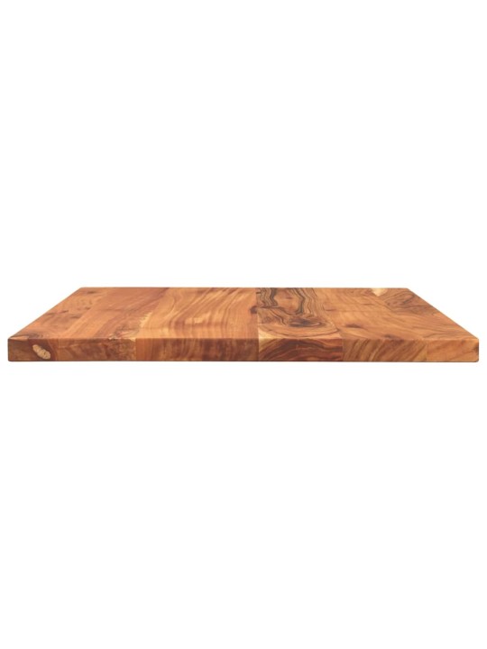Pöytälevy 60x50x2,5 cm suorakaide täysi akasiapuu